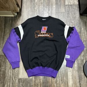Vintage Phoenix Suns Sweatshirt Mens XL Gray NBA Basketball The Game 90s